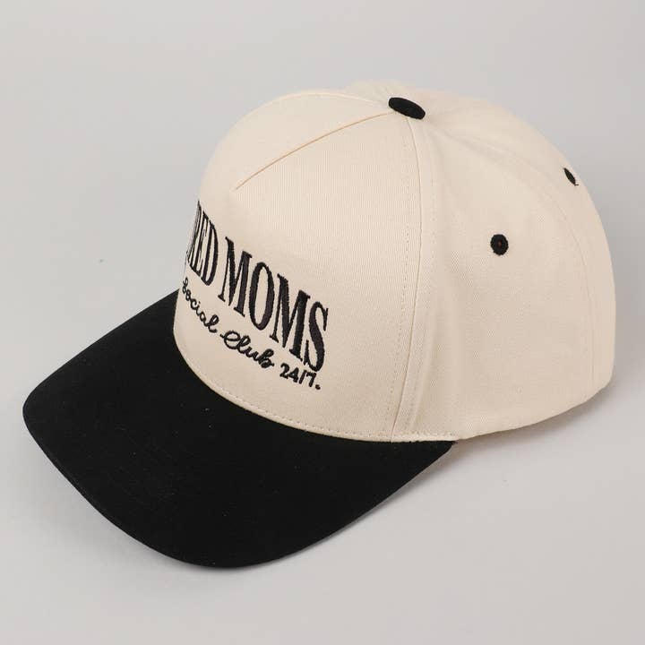 Fashion City - Wholesale Trucker Hat - Women's - Tired Moms EST Social Club 24/7 Embroidery Cap5