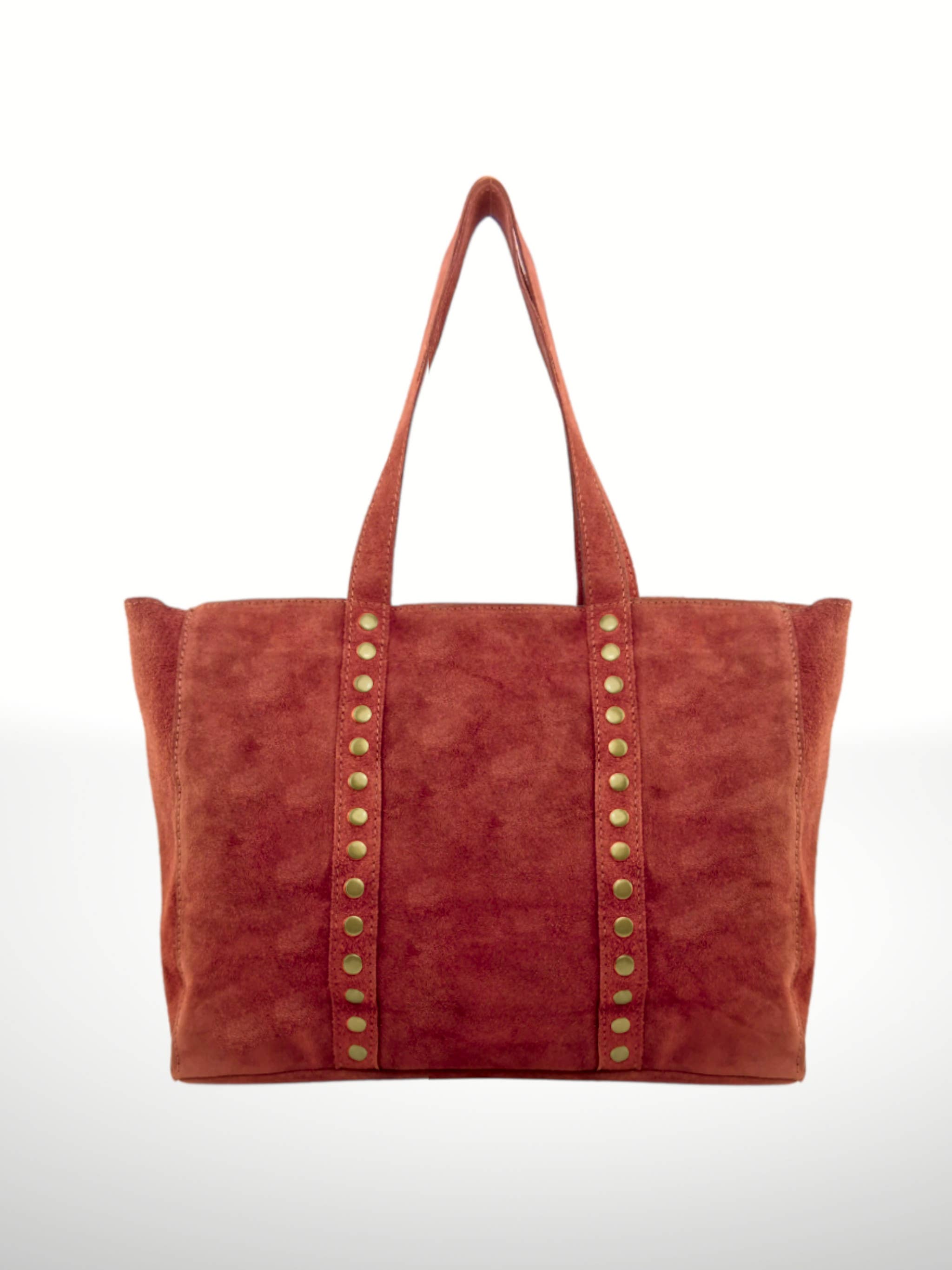 ITALIAN'S LEATHER - Wholesale Tote Bag - Women's - Celina Suede Leather Tote Bag 22071212