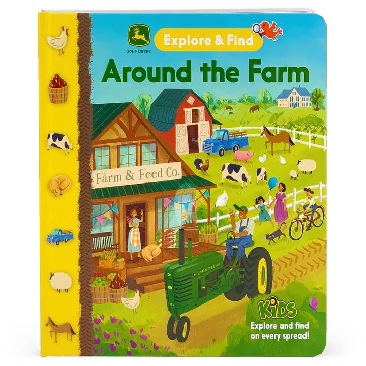 John Deere Kids Around the Farm for wholesale by Cottage Door Press