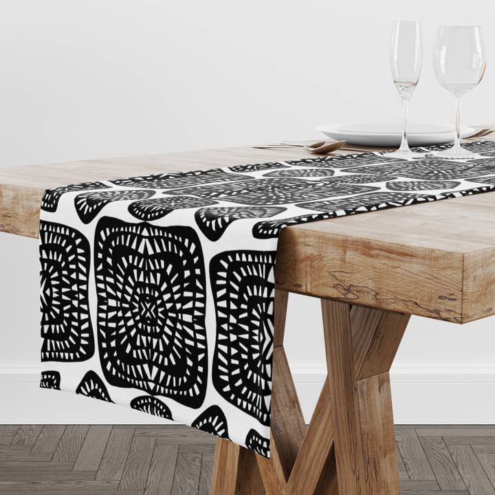 Tribe Table Runner for wholesale by Rochelle Porter Design