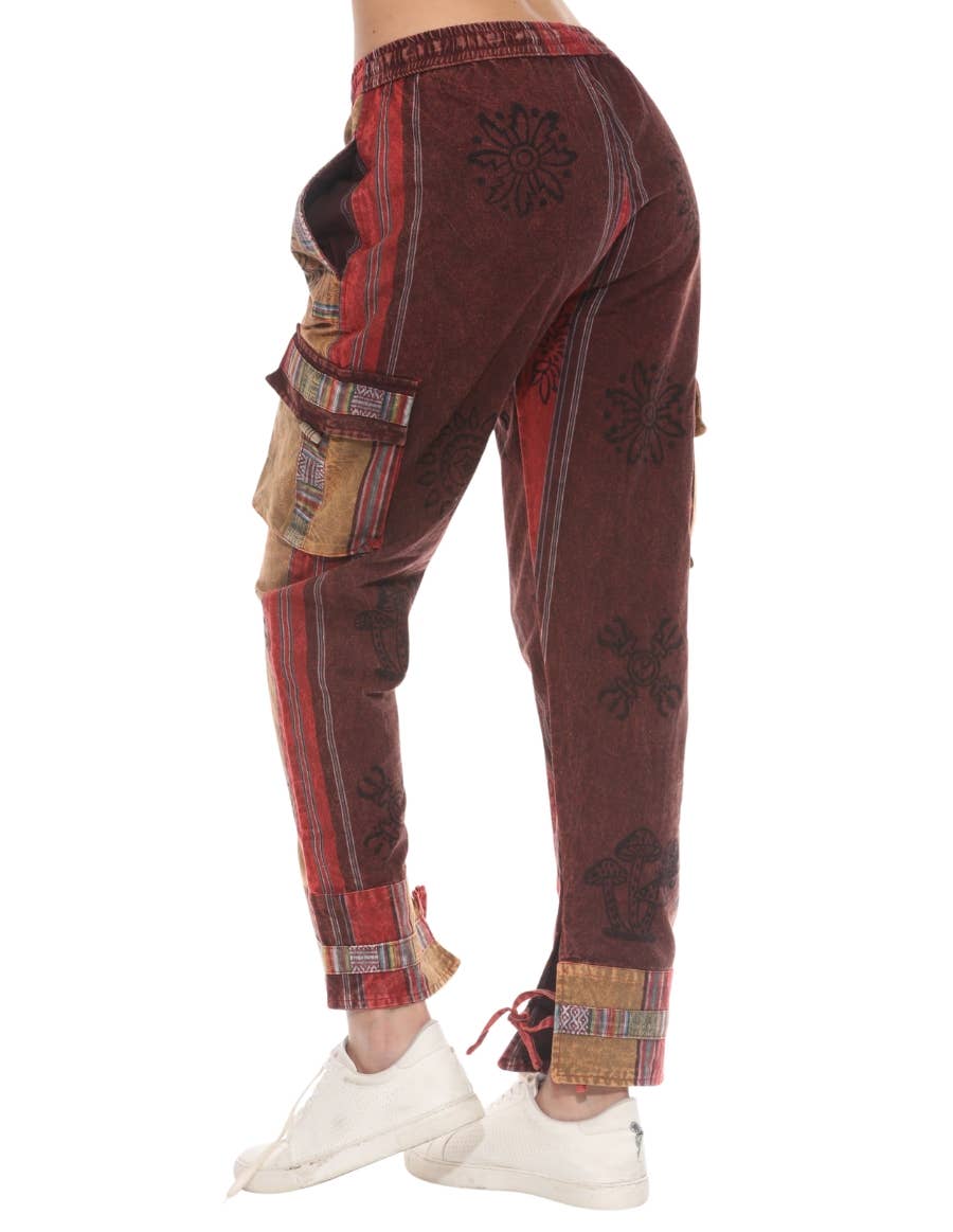 The Collection Royal / Royal Handicrafts - Wholesale Pants - Women's - Cotton Washed Boho Hippie Genie Pants34