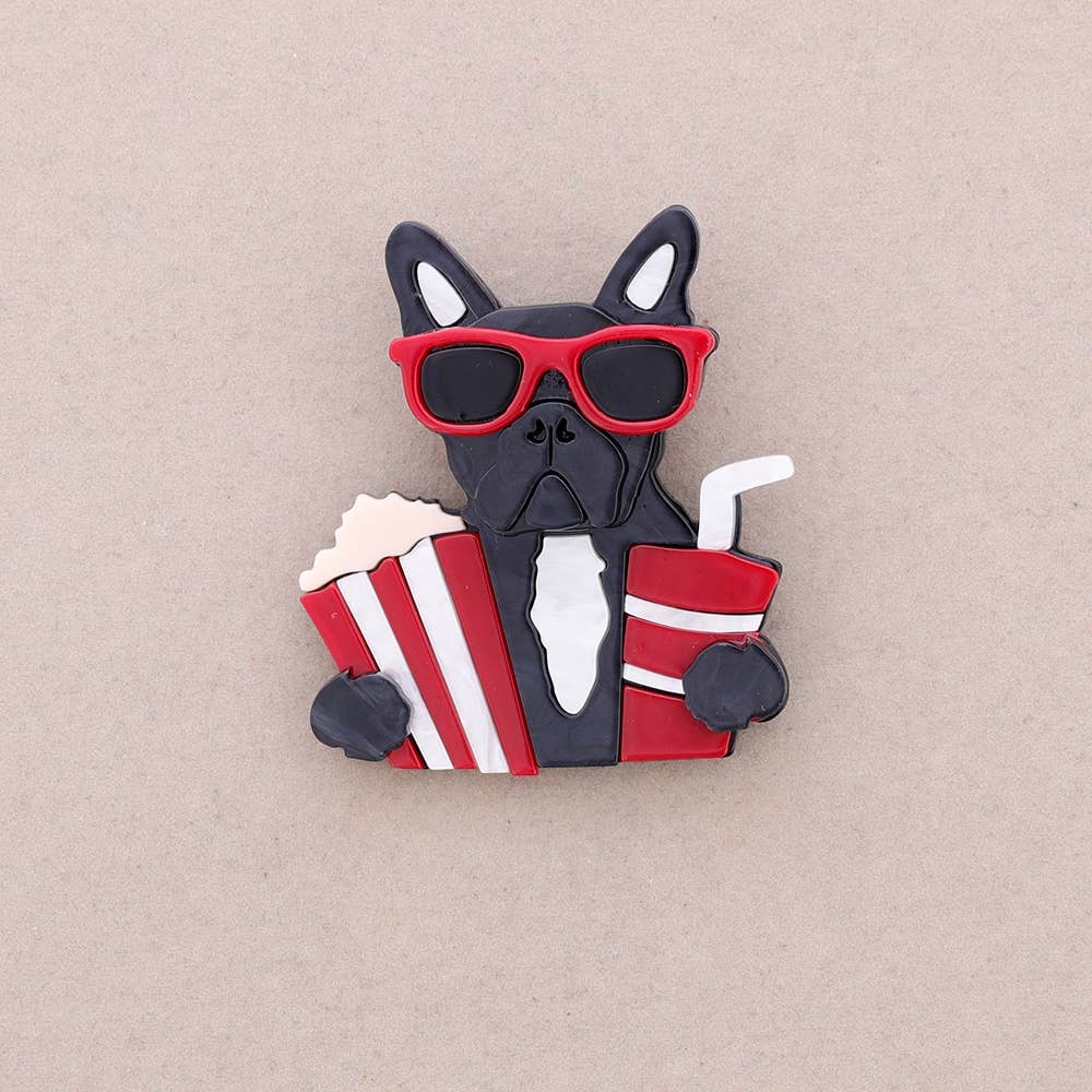 Sonata - Wholesale Brooch - Resin Dog Brooch3