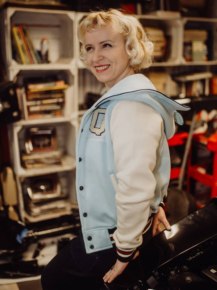 Veste universitaire « Sweet & Speed » KING KEROSIN pour la vente par KING KEROSIN