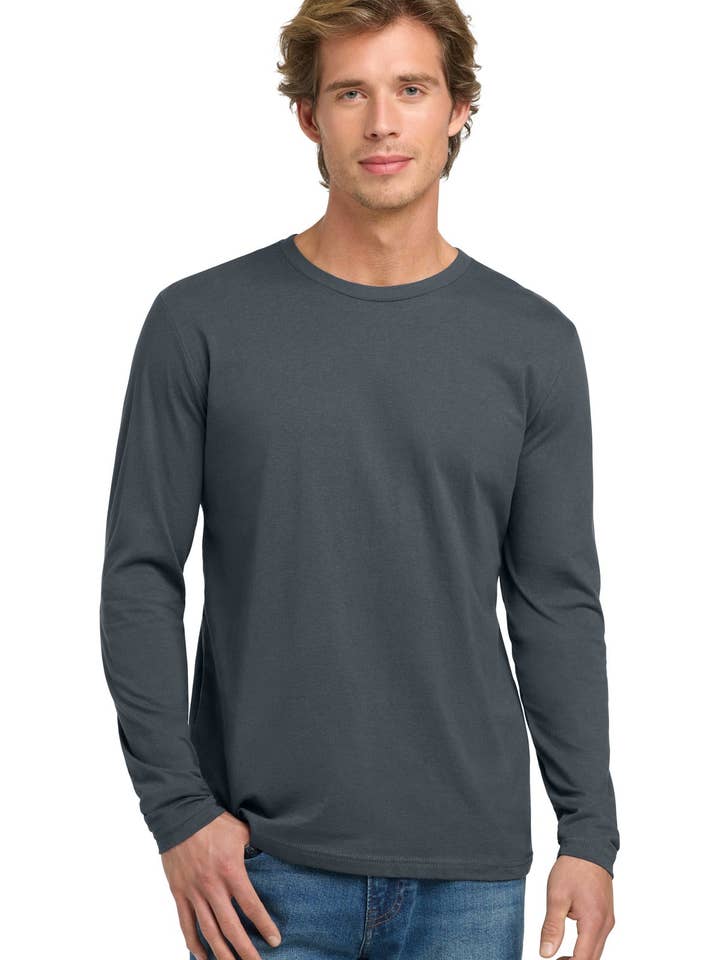 Ink Tees Custom Tshirts - Wholesale T-shirt – men's - Ink Tees Custom T-Shirt Personalized Print, Premium Quality, Fast Turnaround, Multiple Colors Next Level Apparel Cotton Long Sleeve Tee. NL36016