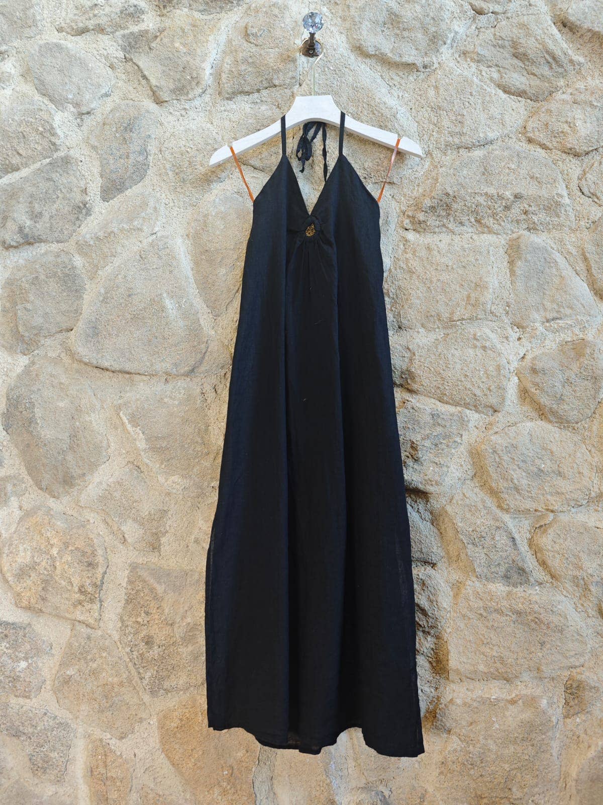 Linen & More - Vendita all'ingrosso Vestito - Donna - RIF 13992 VESTITO IN LINO CON SPALLINE7