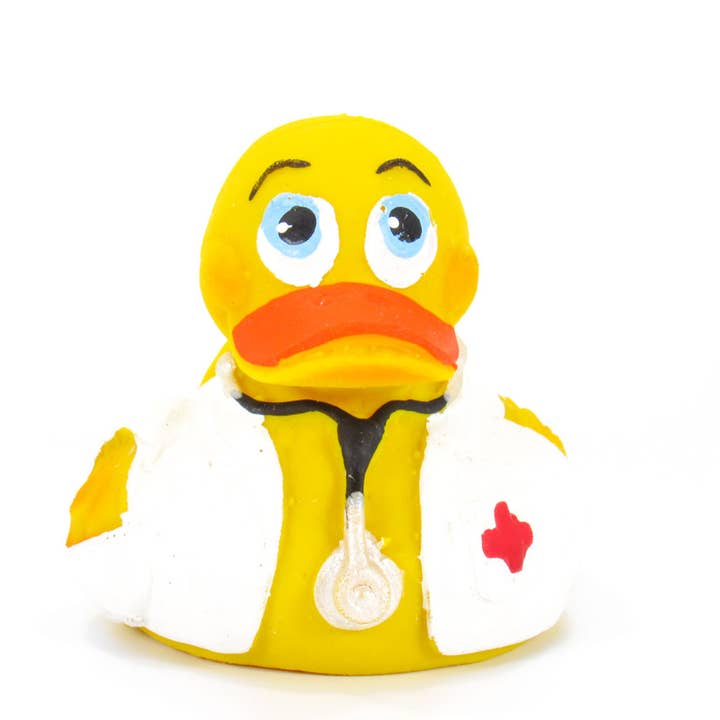 Ducks in the Window - Vente Jouet pour le bain – bébé - Canard en caoutchouc Doctor Physician1