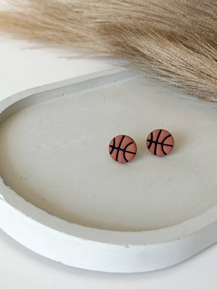 Basketball Studs for wholesale by Sincerely, Abi