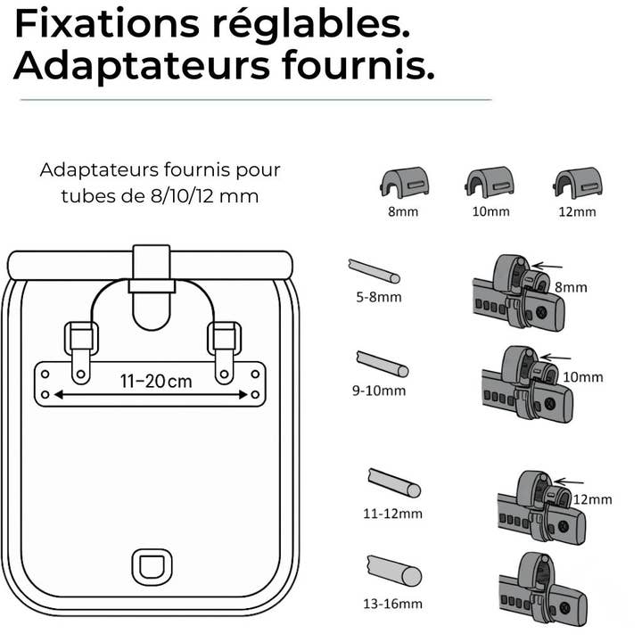 BADAWIN - Wholesale Biking Accessories - Anna 2-in-1 27L gray bike backpack10