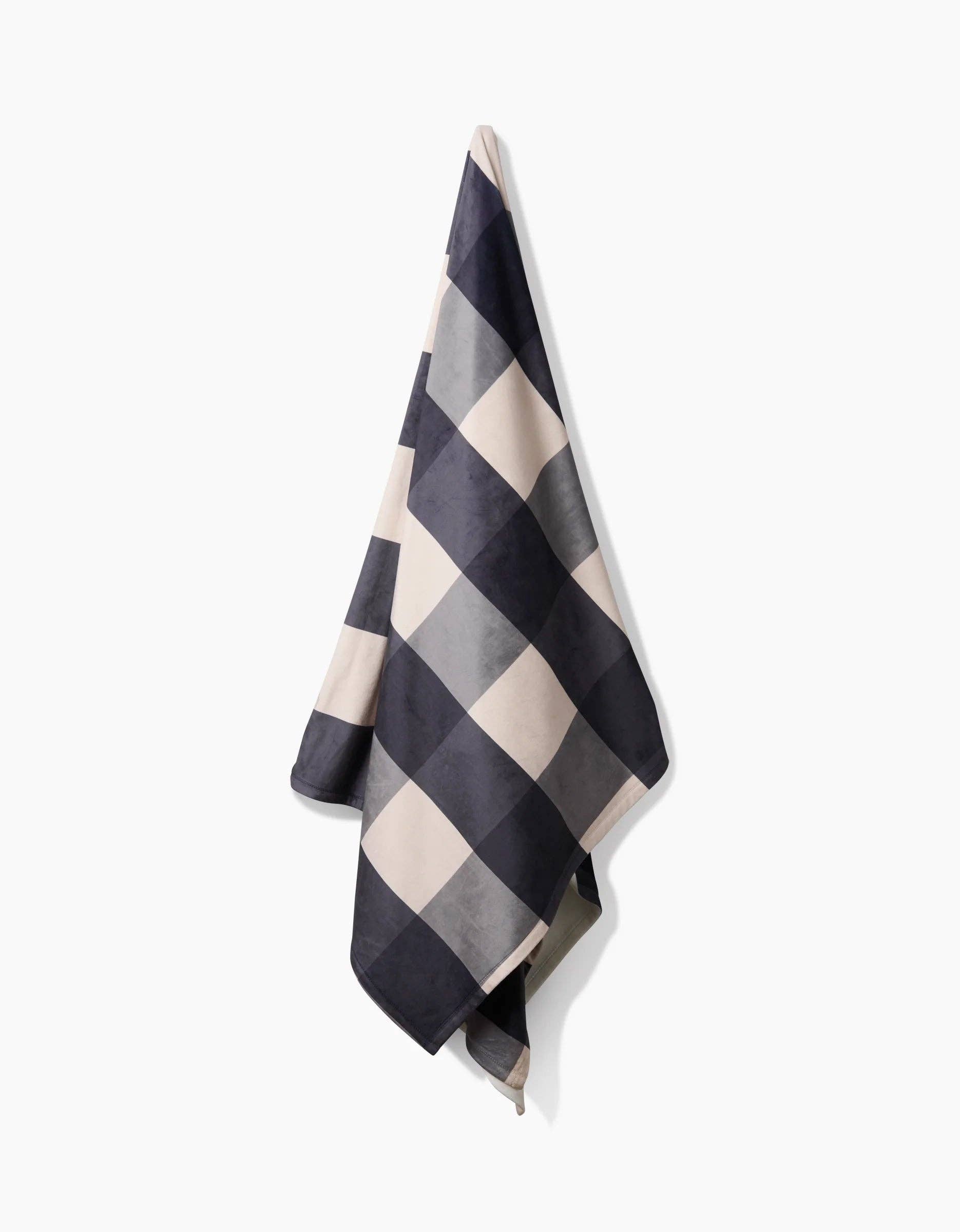 Geometry - Wholesale Throw Blanket - Snowy Gingham2