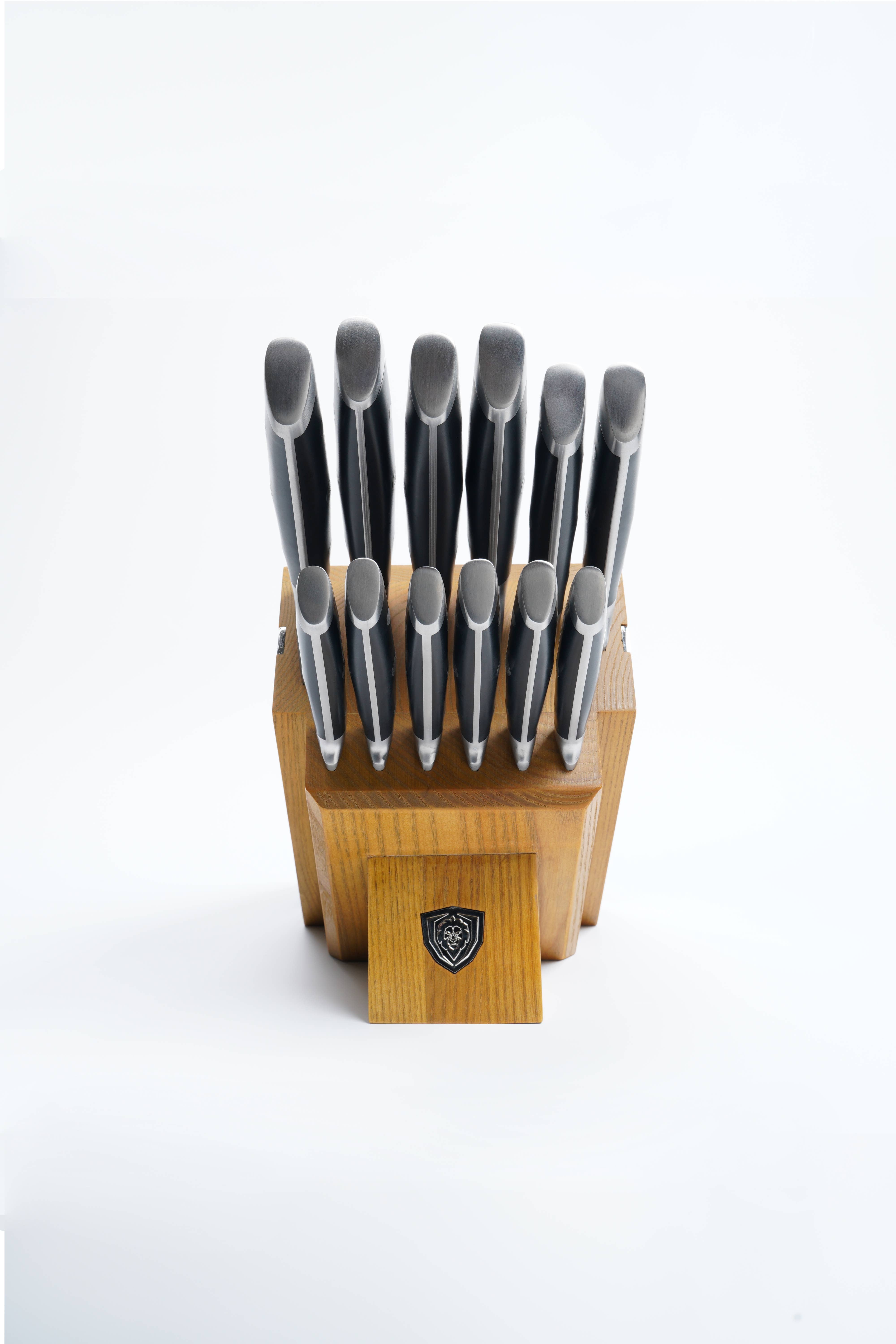 Dalstrong - Wholesale Knife Set - Knife Block 12-Pc | Black | Gladiator Series | Dalstrong ©4