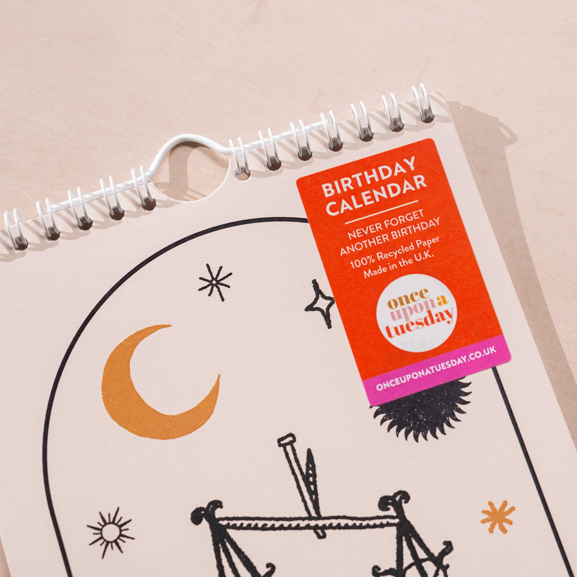 Good Tuesday (Once Upon a Tuesday) - Wholesale Calendar - Undated Birthday Calendar | Zodiac Sign9