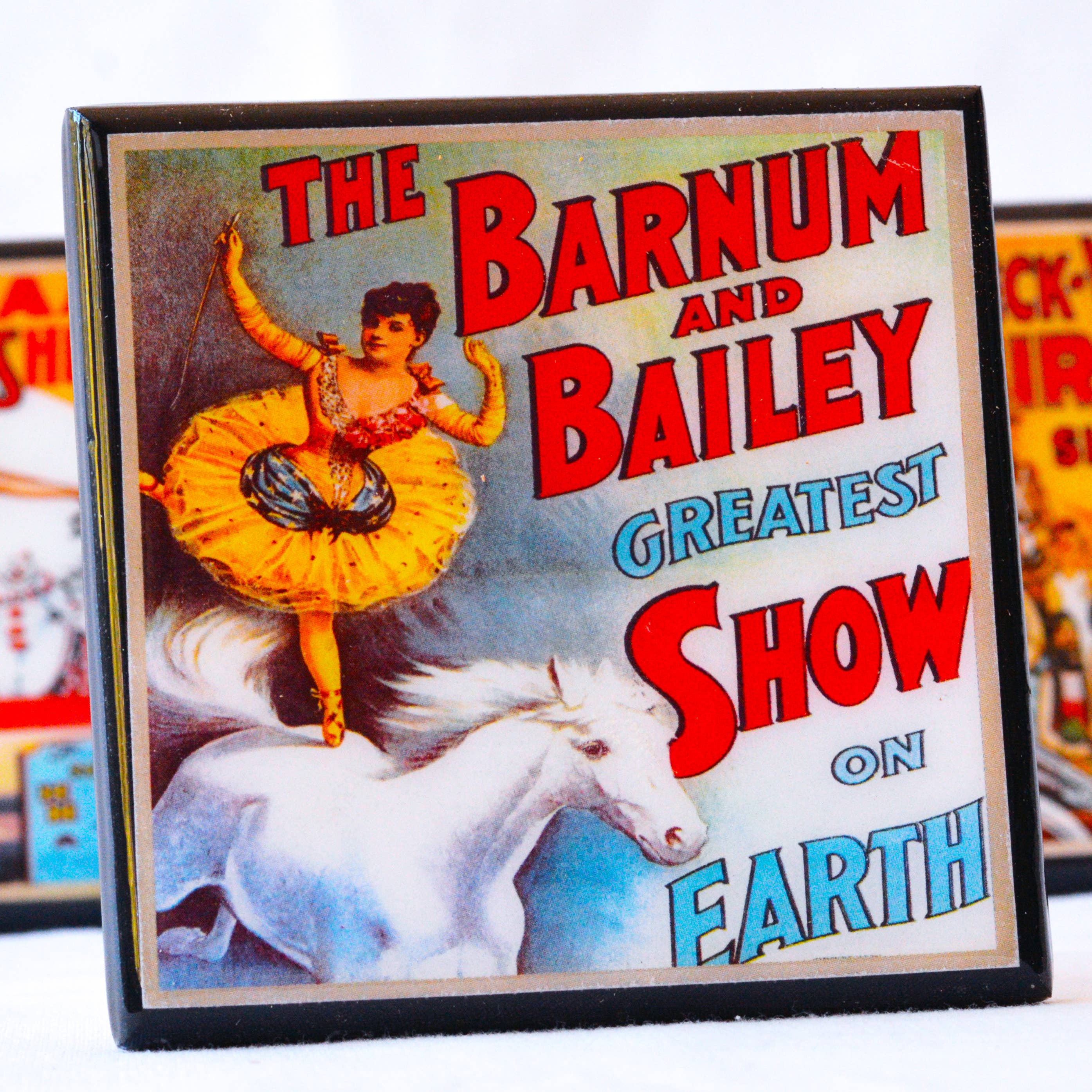 Cheltenham Road – wholesale Coasters – Circus Poster Coaster Set5