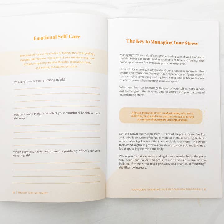 Gmichelle Wellness - Wholesale Self-Help & Personal Development Book - The Self Care Investment1