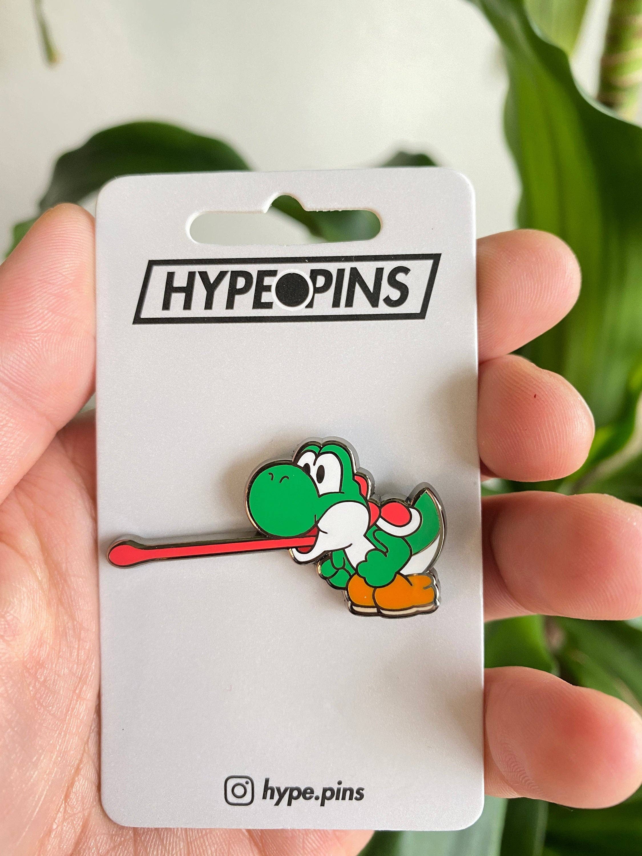 Hype Pins - Wholesale Lapel Pin/Button - Yoshi Green Hard Enamel Pin1