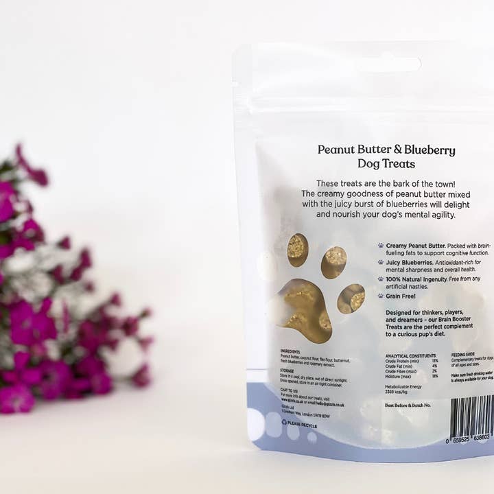 Gizzls – wholesale Pet treats – Dog – Gizzls Brain Booster Dog Treats (for small dogs)4