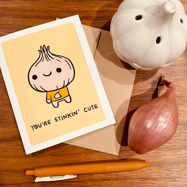 Carte Stinkin' Cute pour la vente par Heidiroo