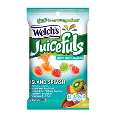 Shop The King - Wholesale Fruit snacks - Welch's Juicefuls Island Splash | 4 Oz | Pack of 12
