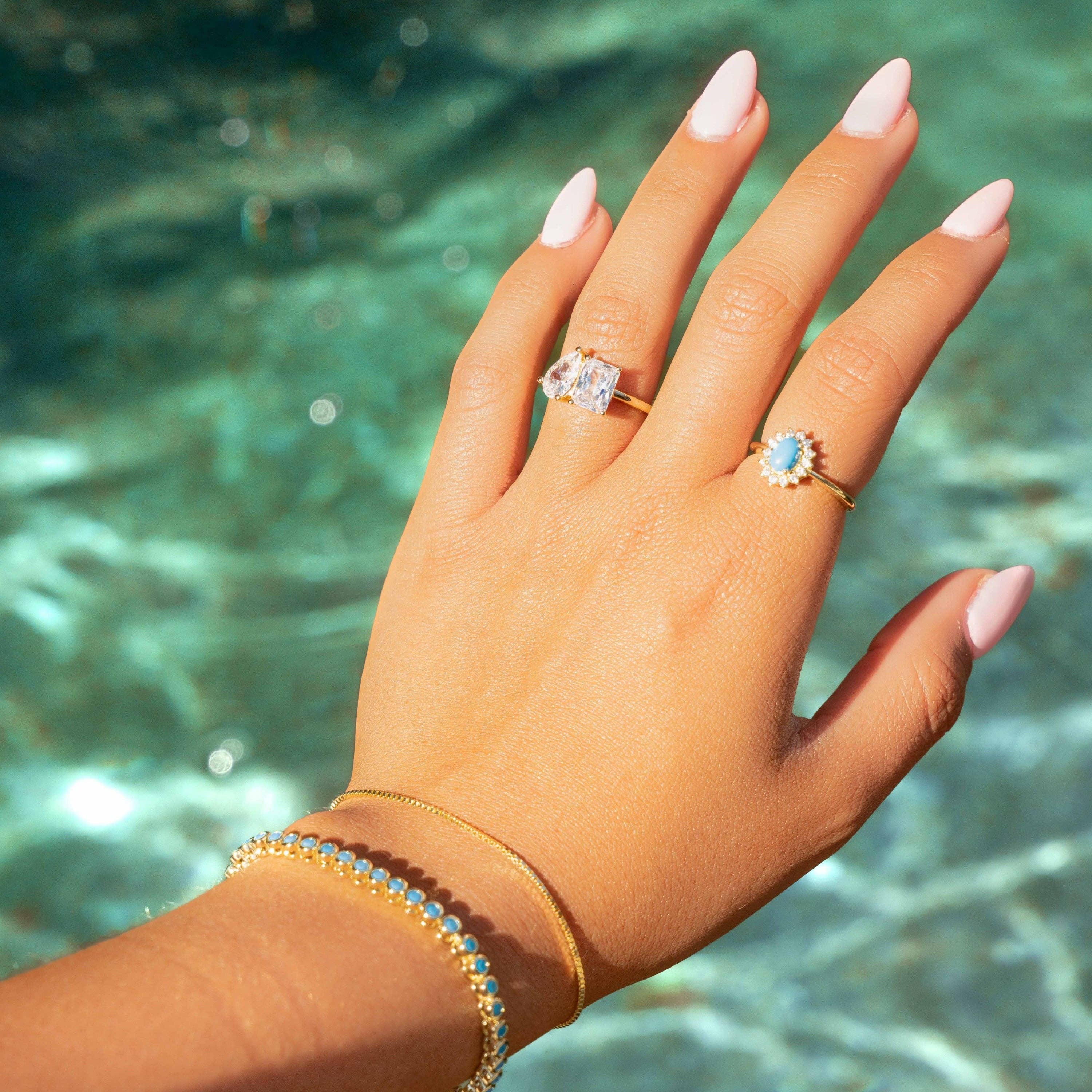 Sami Jewels – wholesale Multi-stone ring – Toi et Moi Ring1