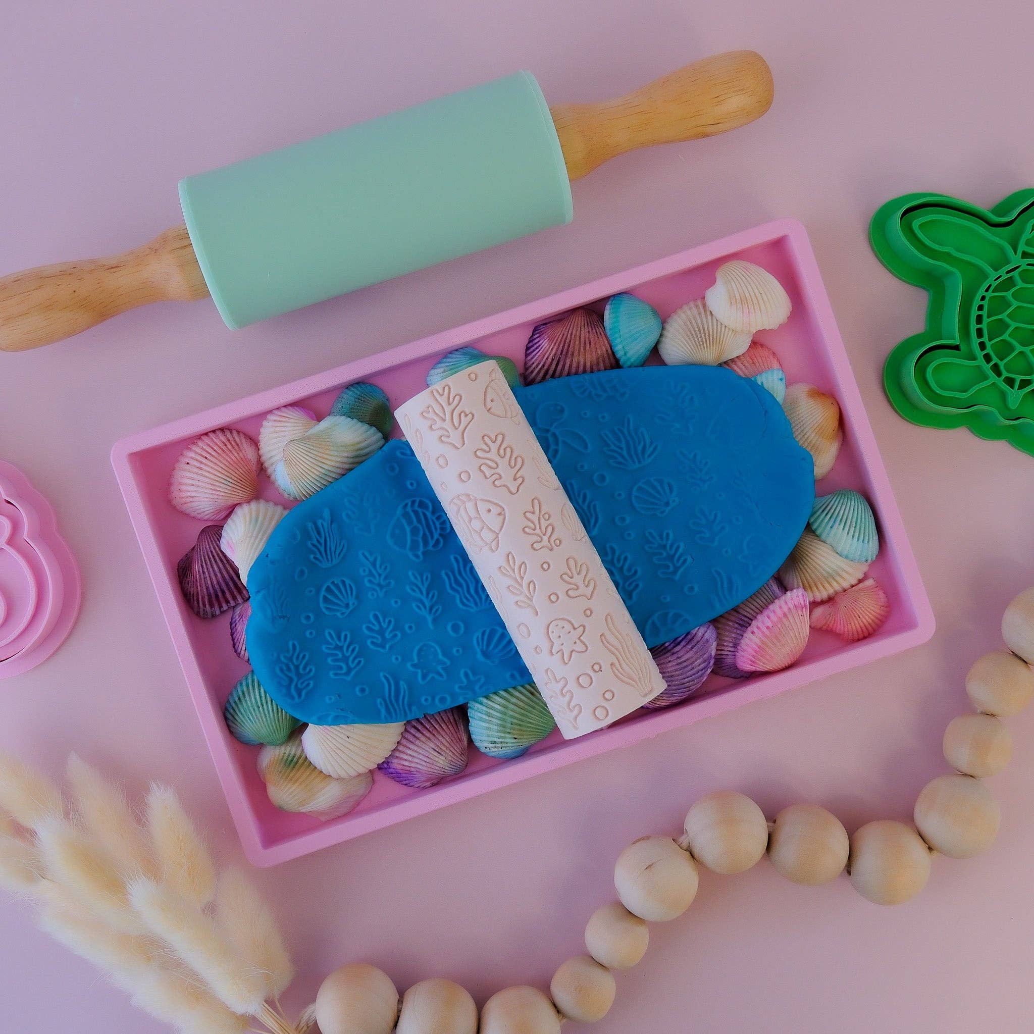 Play Sense - Wholesale Toy set – Kids - Eco Textured Roller | Ocean Life3