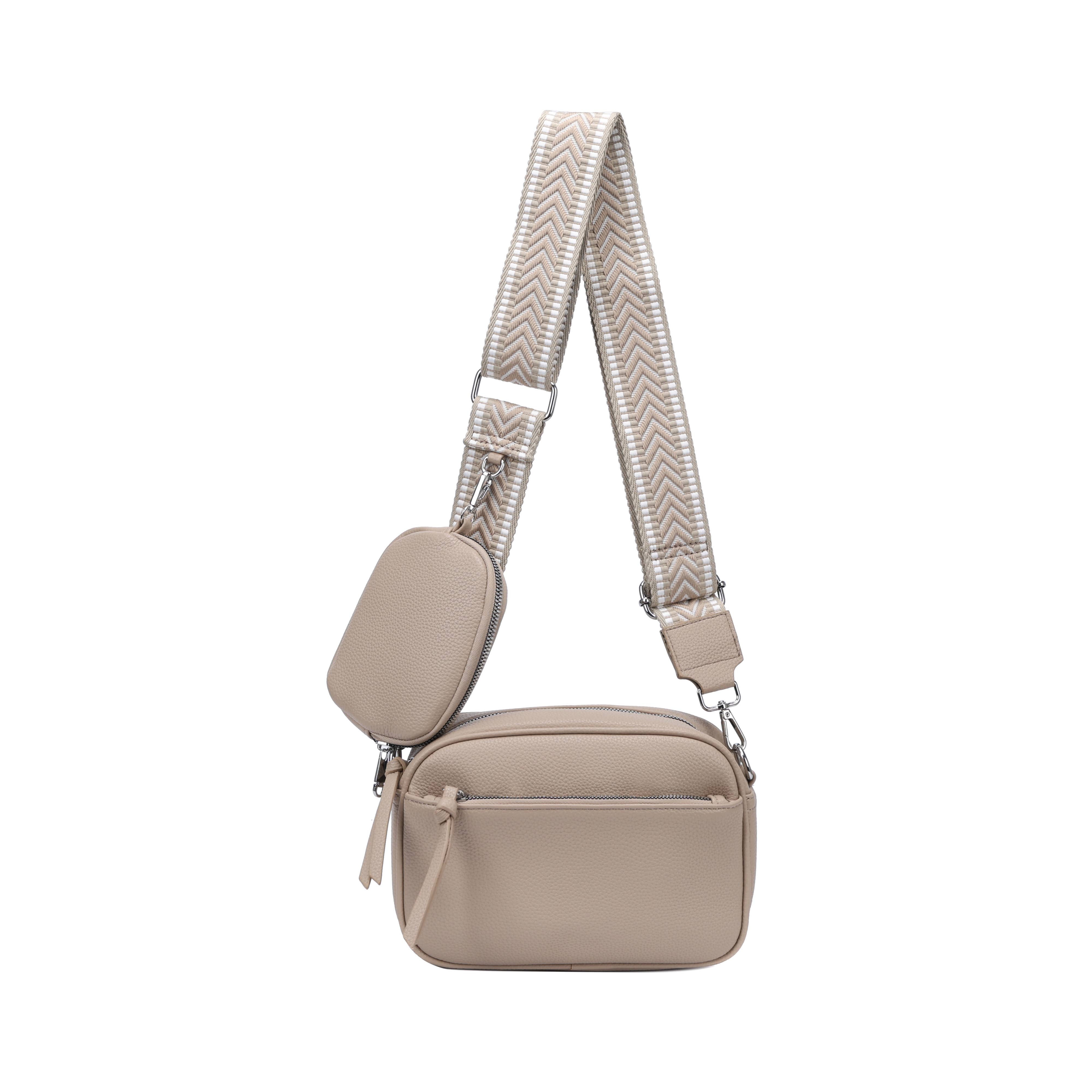 LINETA - Wholesale Crossbody Bag - Women's - L-6020-25 Shoulder bag + small bag with handle6