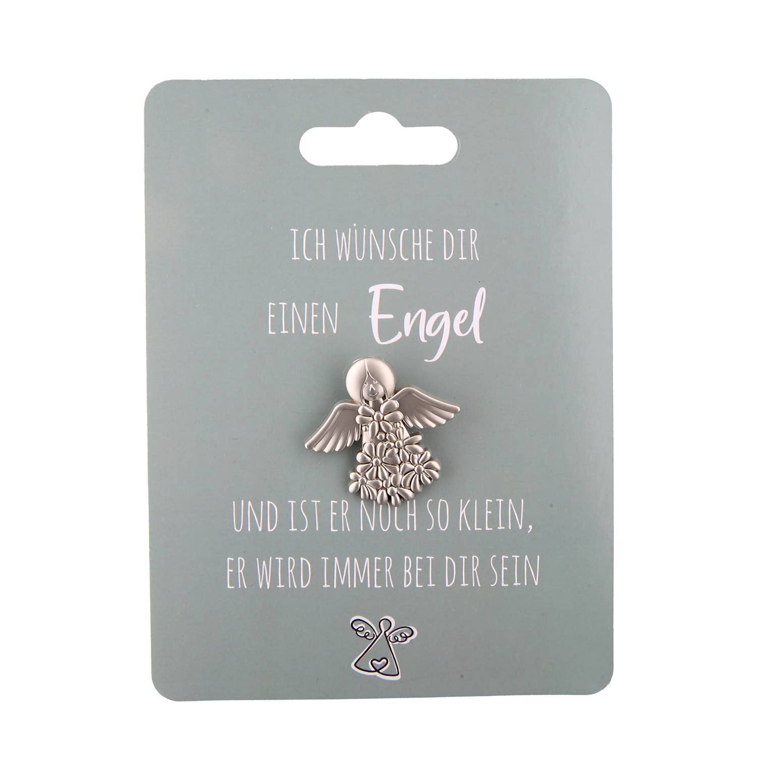 Gilde Handwerk Macrander GmbH & Co. KG - Wholesale Lapel Pin/Button - Angel Angel Pins & Pins H.3 cm - 4x Assorted5