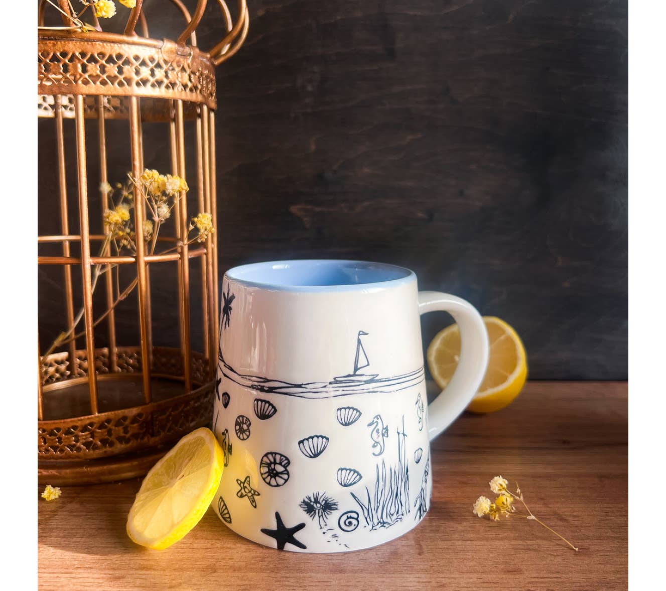 STP - Vente Tasse à café - Mug Assorti en Profonde Mer 390ml (4 designs)2