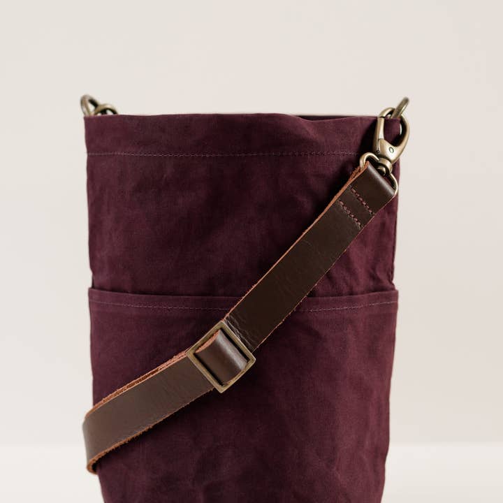 Quince & Co. - Venta al por mayor Material para punto/ganchillo - Bolso tipo cubo de lona encerada13