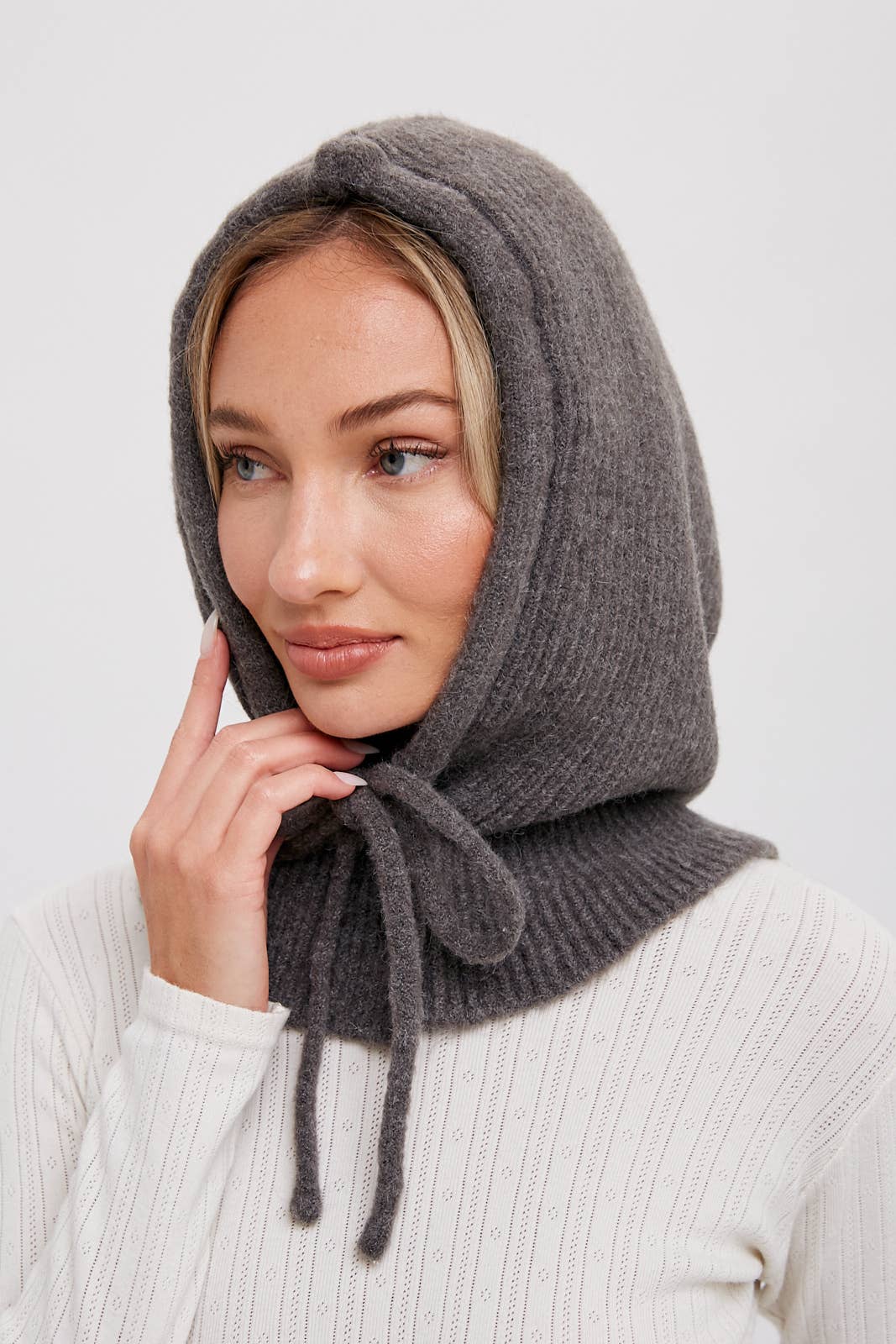 Bluivy - Wholesale Balaclava - Women's - KNIT BUTTON  BALACLAVA4