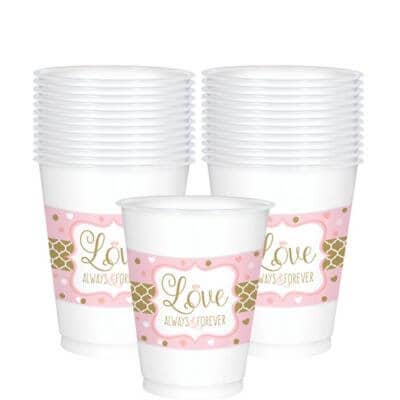 Party Expo, LLC - Wholesale Disposable Cup - Sparkling Wedding Cups0