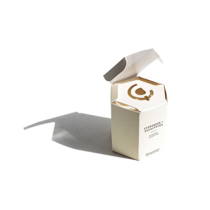 Calyan Wax Co. - Wholesale Jar/filled candle - Evergreen + Eucalyptus - Glass Tumbler Soy Candle8