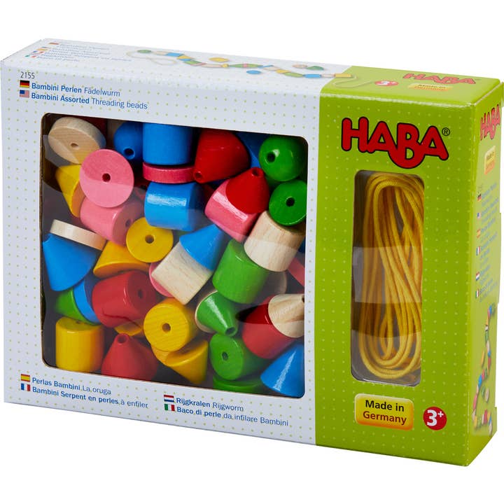 HABA Bambini Assorted Threading beads for wholesale by Amaroni