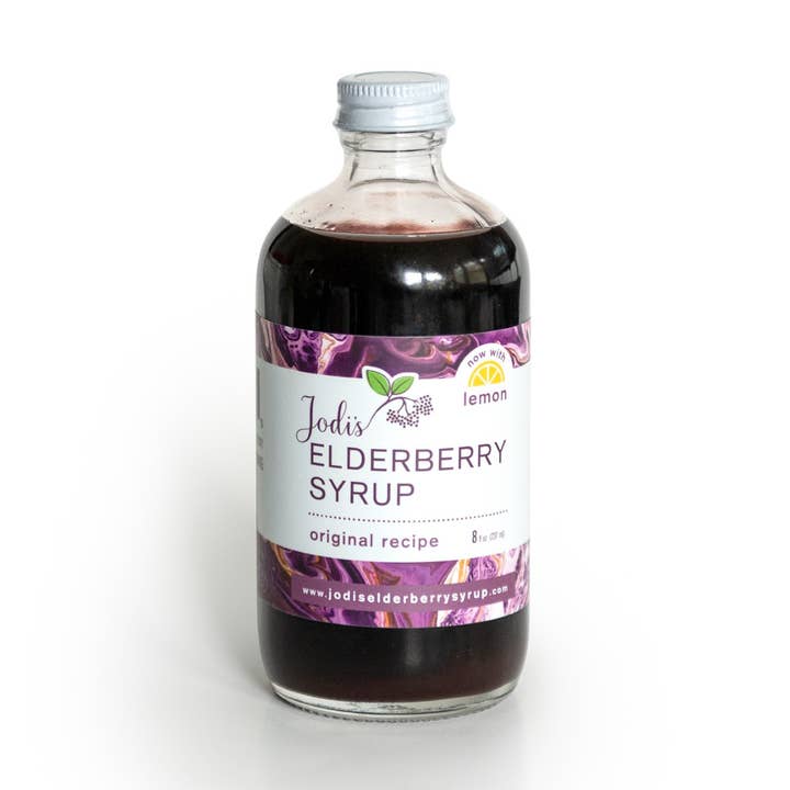 Sirop de sureau pour la vente par Jodi’s elderberry syrup