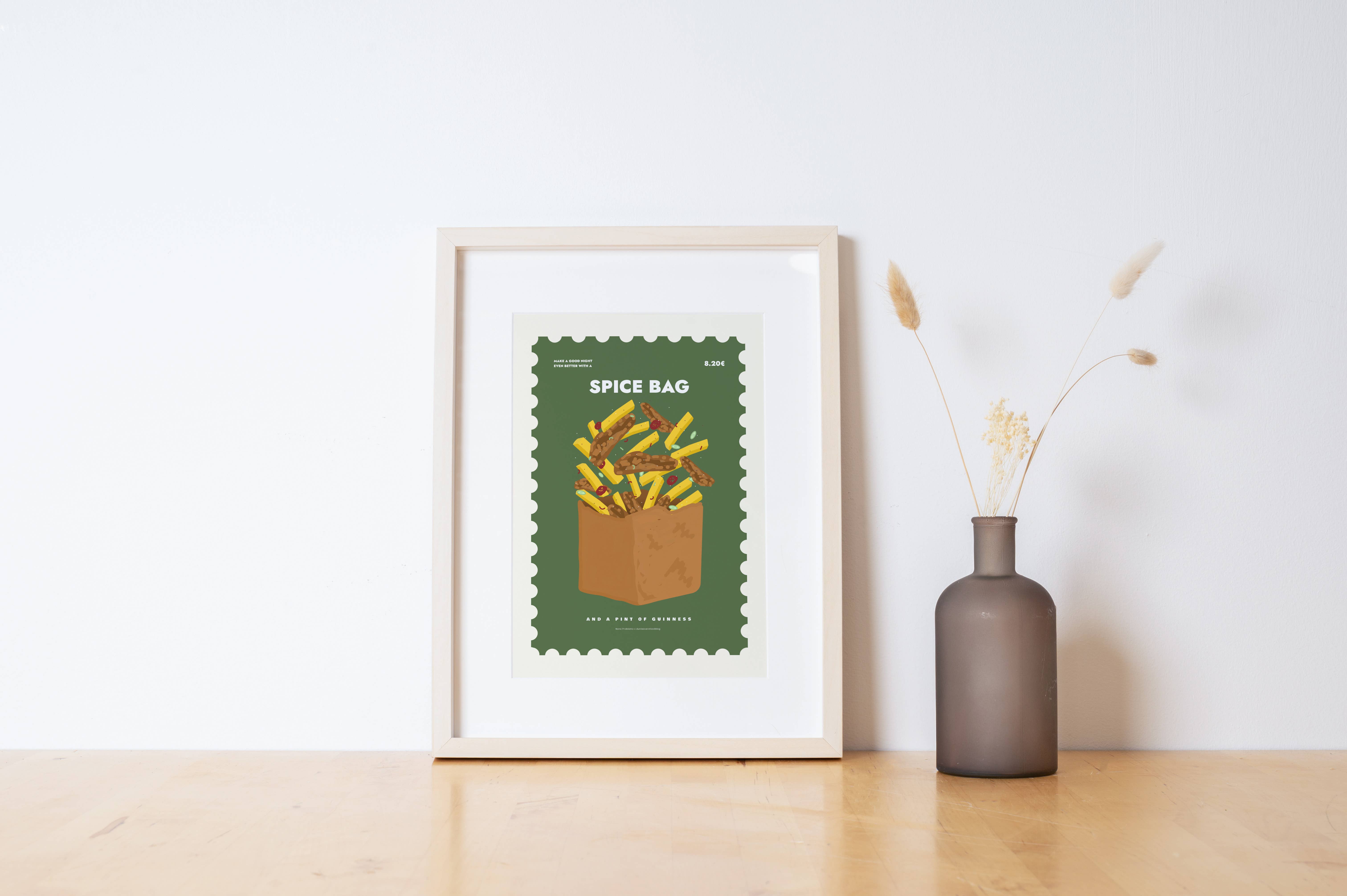 Nono Problemo - Wholesale Art Print - Art Print – Spice Bag | Abstract Minimalist Wall Art1