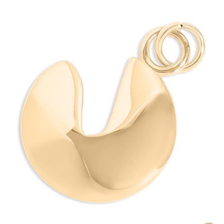 18K Gold PVD Stainless Steel Fortune Cookie Charm and other Purchase Wholesale fortune cookie. Free Returns & Net 60 Terms on Faire trending on Faire.