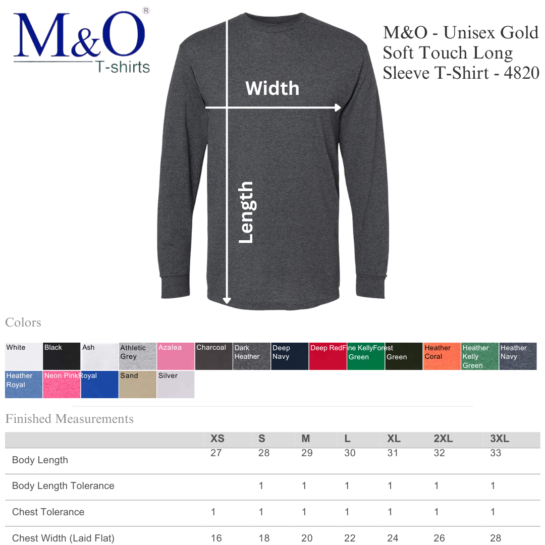 MYES BULK APPAREL - Wholesale T-Shirt - Men's - Unisex Long Sleeve Soft Touch T-Shirt | Cotton Blend18