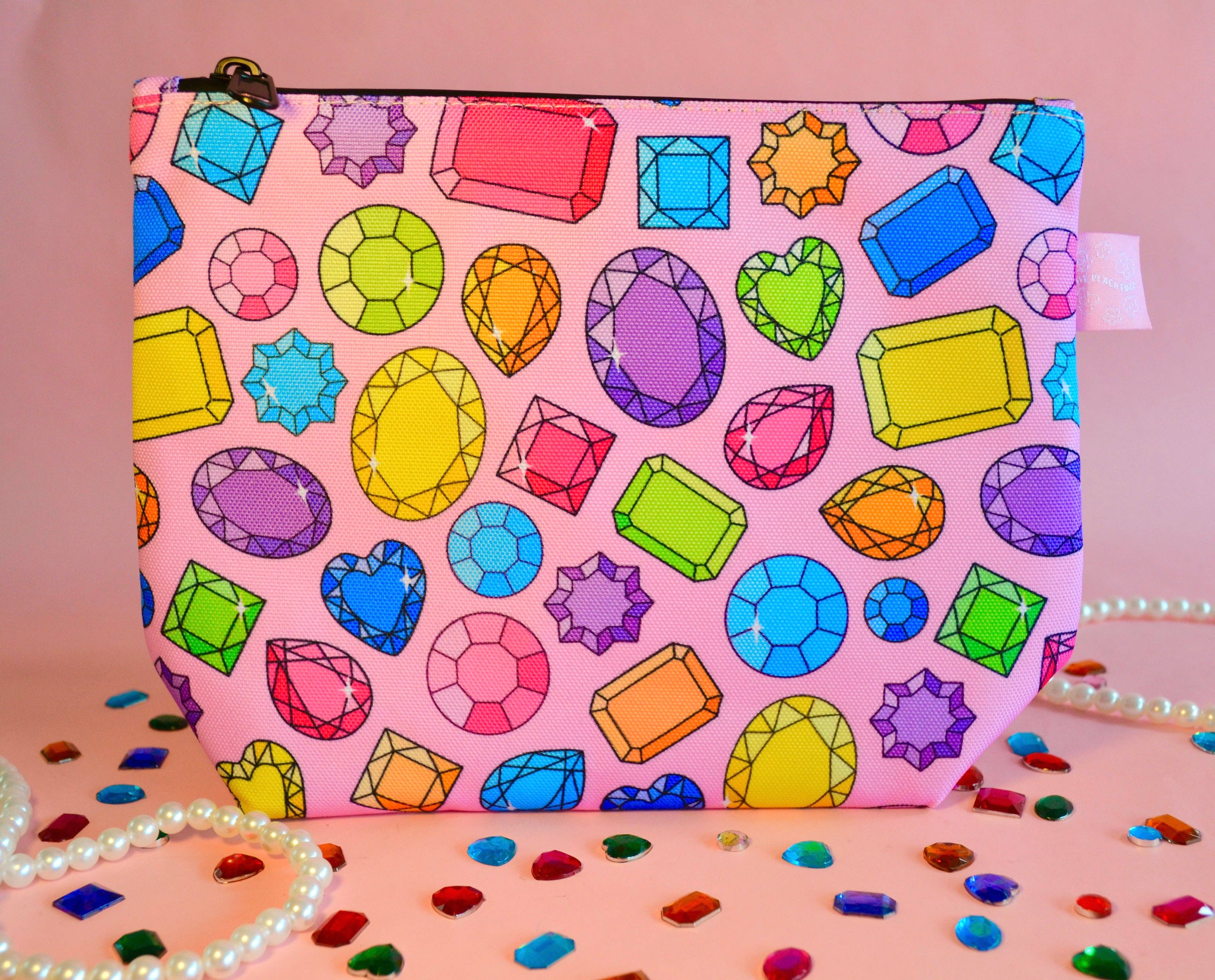 The Peach Fuzz - Wholesale Pouch - Women's - Gemstoned Smell-Proof Stash Bag7