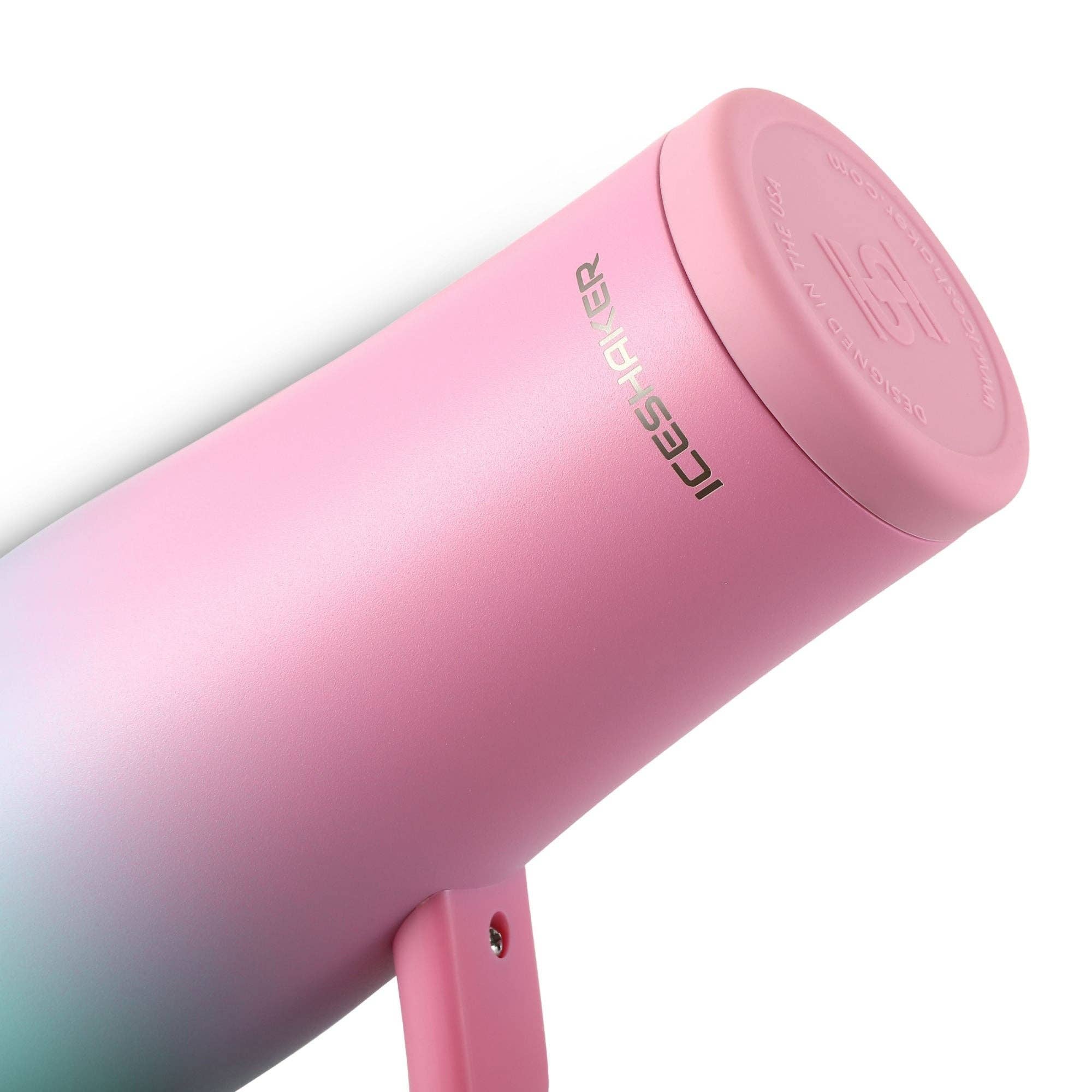 Ice Shaker - Vendita all'ingrosso Bicchiere/tazza termica - Borraccia Shaker Serie Legend 40oz - Menta Rosa Ombre4
