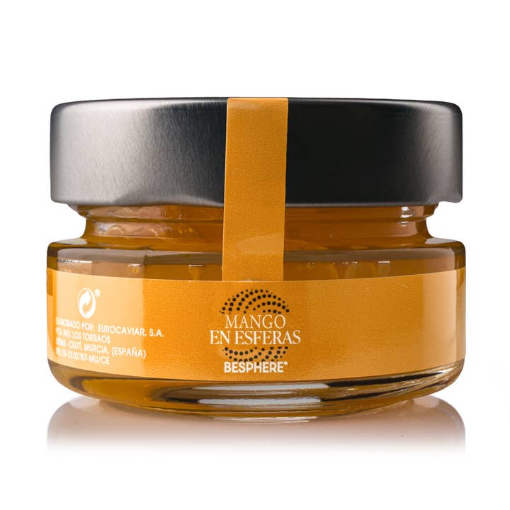 Mango in sfere Besphere, 50g Perle, Dolci per la vendita all'ingrosso da parte di Eurocaviar