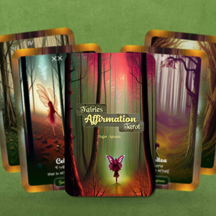 Ibiza Tarot USA – Großhandel Tarot-Karten – Fairies Affirmation Tarot – Große Arkana1