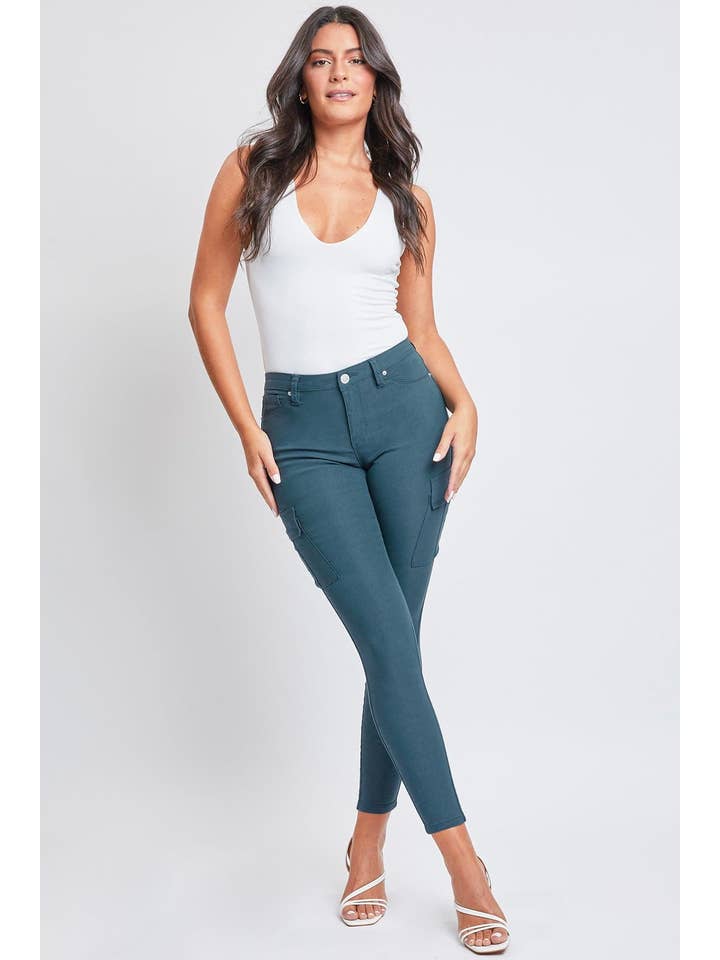 YMI - Wholesale Pants - Women's - Hyperstretch Skinny Cargo Pants-P13773112