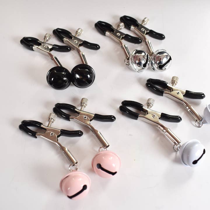 Cute Bells Nipple Clamps for wholesale by Naughty Pawsies