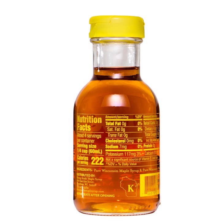 Skinny Sticks' Maple Syrup - Wholesale Maple Syrup - Bees & Trees Honey Blended Maple Syrup2