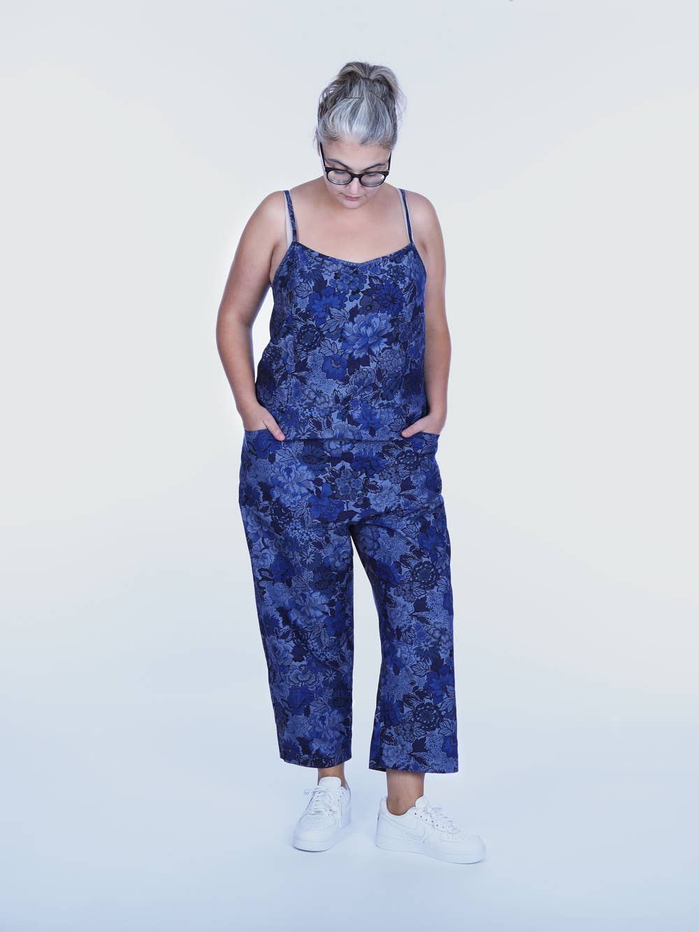 Mönsterfabriken - Wholesale Jumpsuit - Dames - Anja ruime damesjumpsuit met lage kruisnaad4