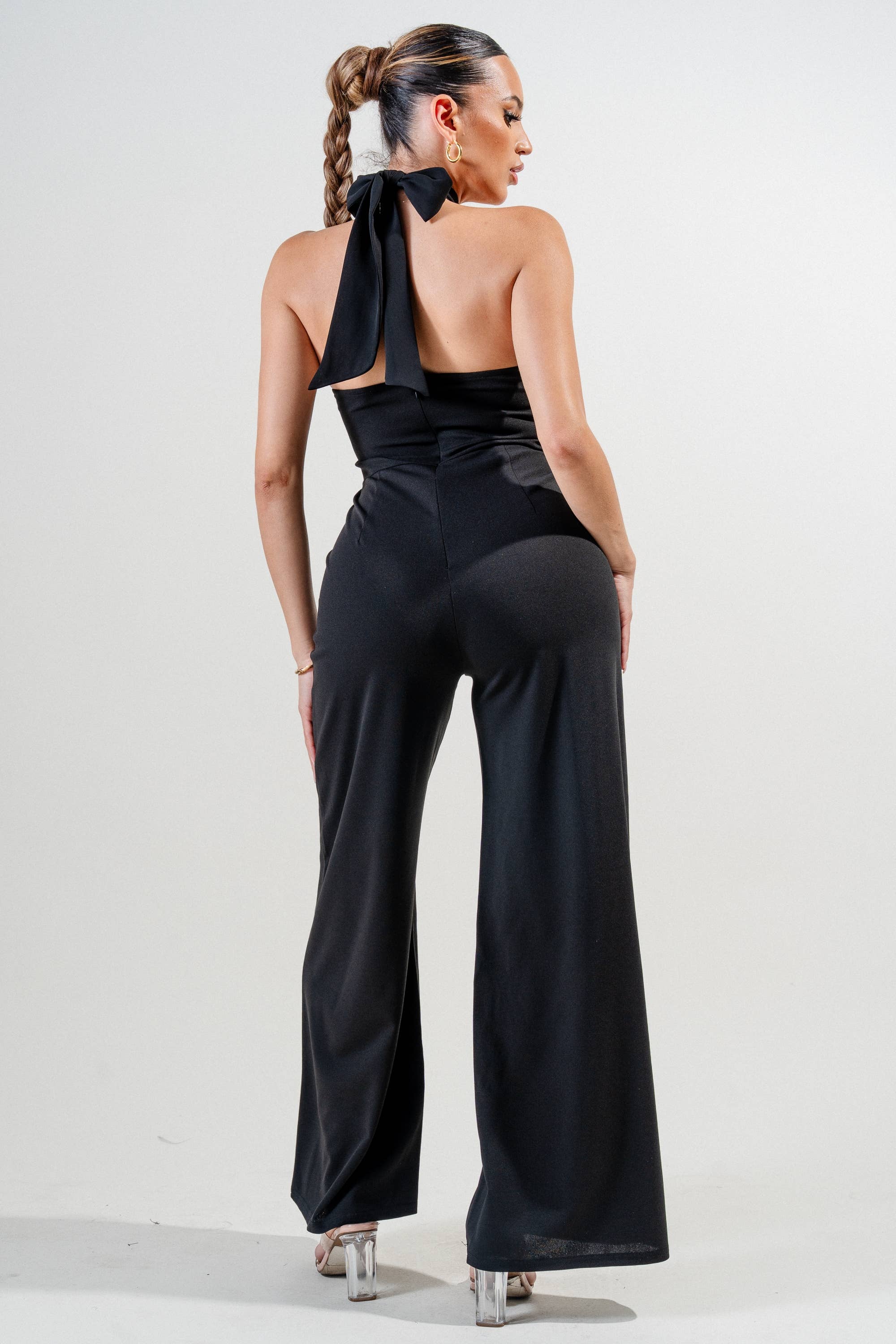 PRIVY - Wholesale Jumpsuit - Women's - PJKS11239B_CREPE CUTOUT TUBE TOP WITH CHAIN ACCENT JUMPSUIT2