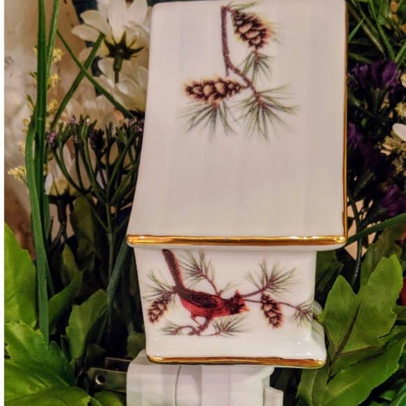 Green Pastures Wholesale - Wholesale Night Light - Night Lights - Porcelain Cardinal 5