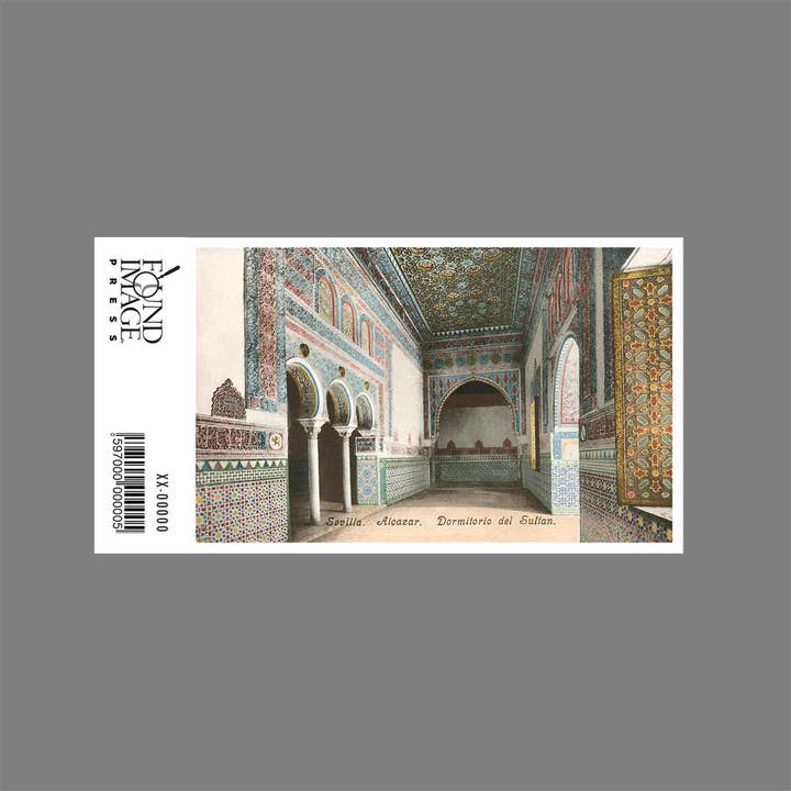 Found Image Press - Wholesale Sticker - Sticker AH-40 Alcazar, Seville, Spain1