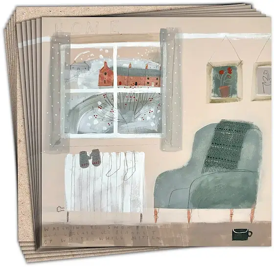 Paper Bird Publishing – Großhandel Grußkarten für den Alltag – Der erste Schnee0