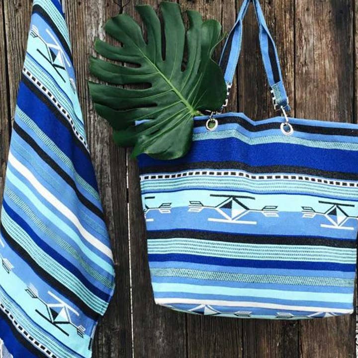 Scents and Feel - Wholesale Beach Bag - Large Beach Tote Boho Plastic Lined3