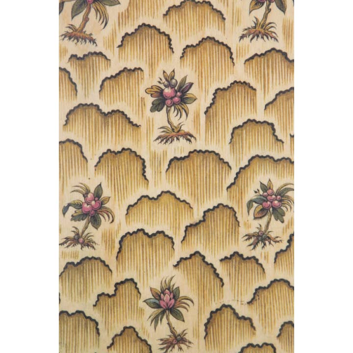 Cartolina in legno con motivo floreale Toile De Jouy per la vendita all'ingrosso da parte di Woodhi