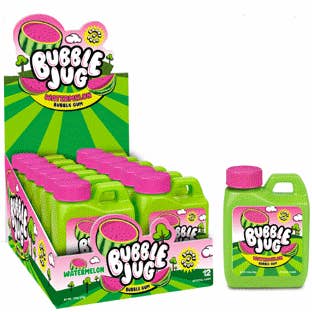 iSweet.ca - Wholesale Bubble Wand - Kids - (S1-08) Bubble Jug Watermelon-1.94oz ( 55g x12 Units0